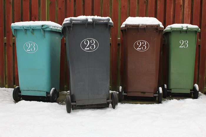 Tipos de contenedores de reciclaje